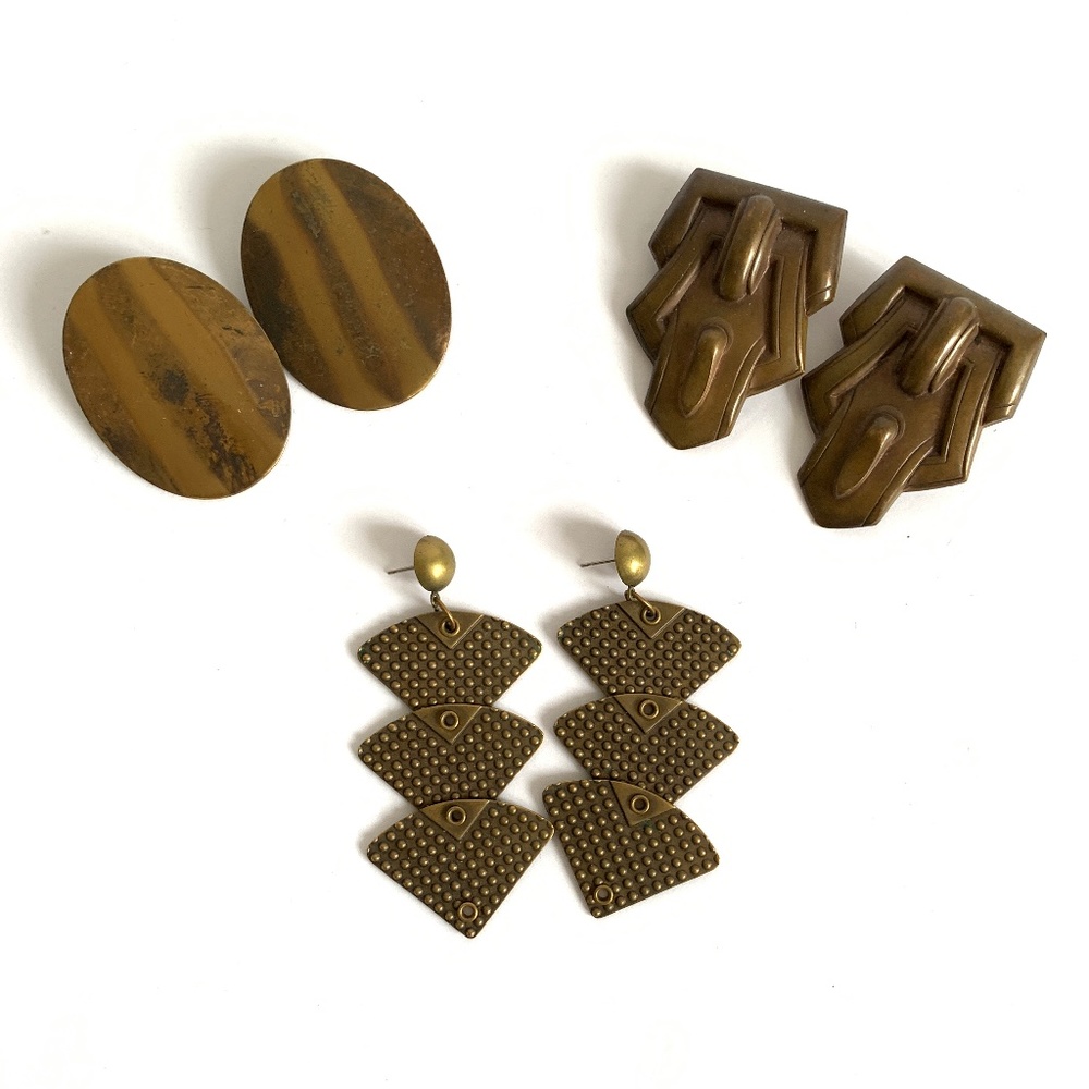🟢3 for $30🟢 Earrings-pierced-Bundle of 3